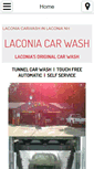 Mobile Screenshot of laconiacarwash.com